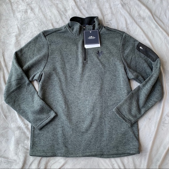 Other - Men’s heathered fleece pullover NEW/NWT